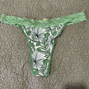 Joyja green floral underwear, size 4X A698